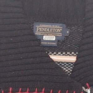 Pendleton Men's Black Sweater